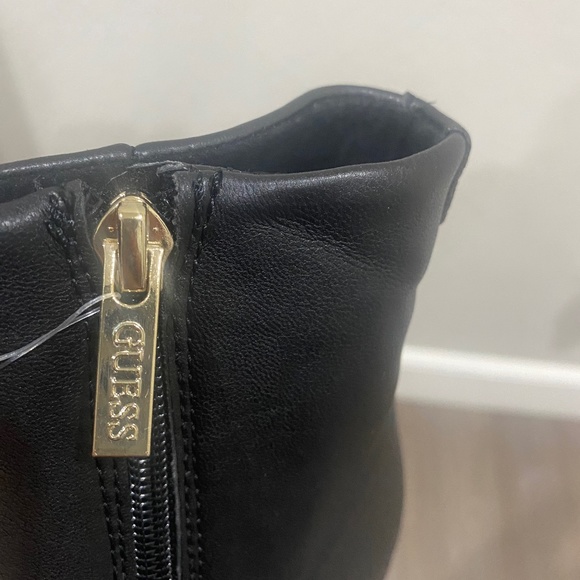 New Guess Black Platform Booties - Picture 3 of 10